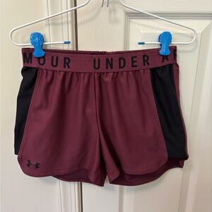 Under Armour HeatGear Shorts with Elastic Waist Band